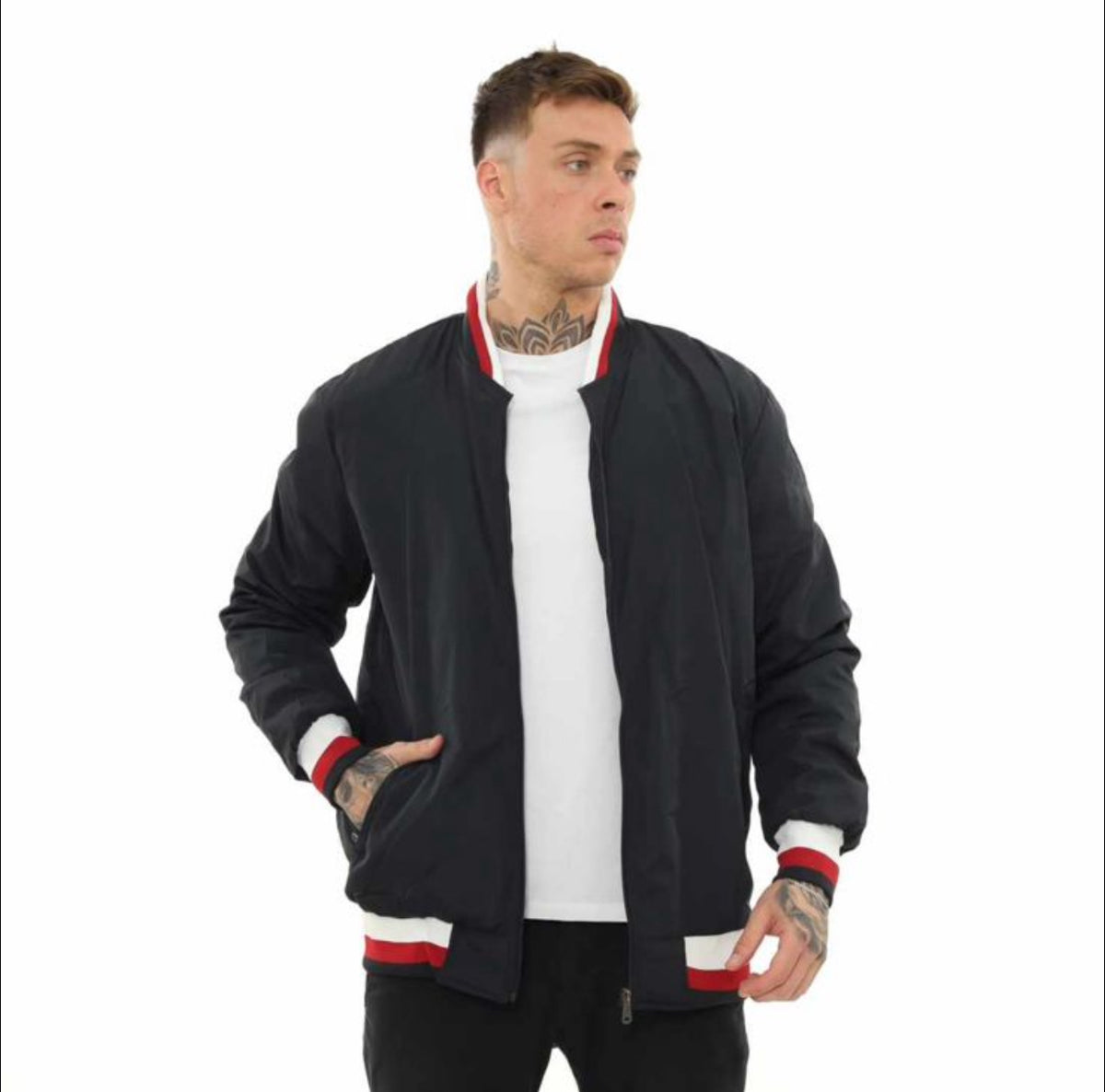 Jaqueta Masculina Bomber Colegial Casaco De Inverno College